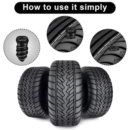20PCS S+L Vacuum Tyre Repair Nail Set Tire Repair Rubber Nail Tools For Car AU - Aimall