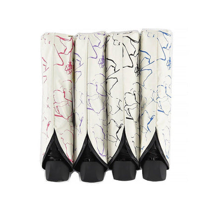 Folding Umbrella Triple Fold Sunshade Rainproof UV Protection Compact Umbrella