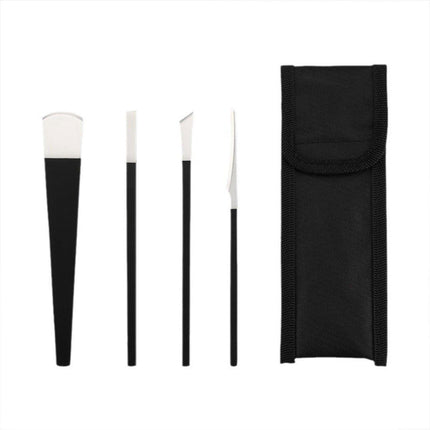 Home Pedicure Knife Set for Callus Removal Dead Skin Peeler Tool with 4 Blades