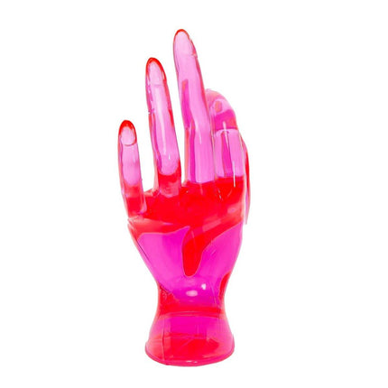 Plastic Ring Display Rack Jewelry Hand Mold Stand for Rings Accessories Display