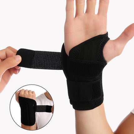 Carpal Tunnel Wrist Brace Night Sleep Wrist Support Wrist Splint Pain Left Hand - Aimall