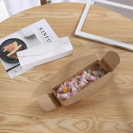 200PCS Kraft Gift Boxes  Paper  handmade candy/chocolate packing box storage DIY Aimall