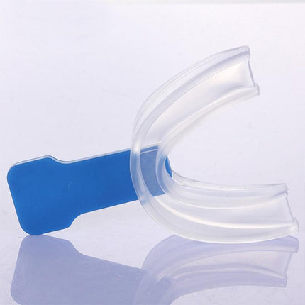 2 Set Anti Snore Stop Snoring Sleep Apnea Mouthpiece Tray Stopper Mouthguard - Aimall