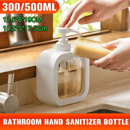 Plastic Pump Bottles For Bathroom Soap Shampoo Cream Lotion Dispenser Bottling Aimall