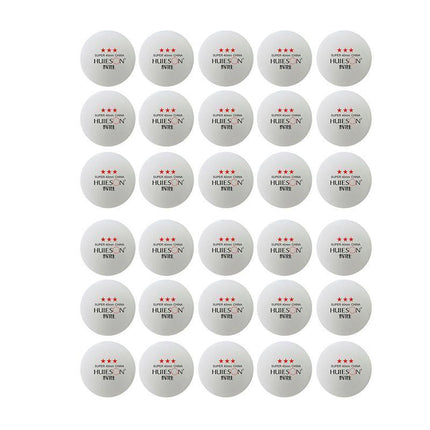 30PCS 3-Star Table Tennis Balls Professional Pingpong Ball Training Ball 40mm - Aimall
