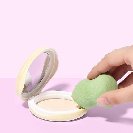 12XBeauty Makeup Sponge Puff Gourd-Shaped Latex Powder Puff Concealer Foundation - Aimall