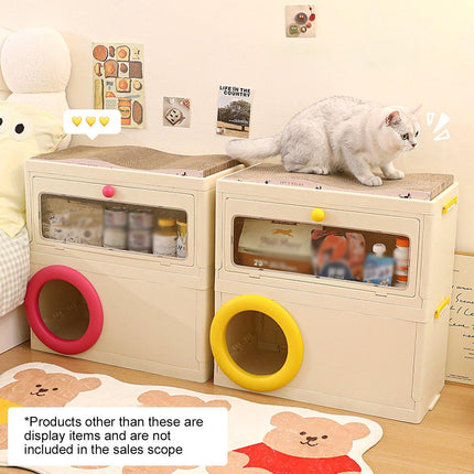Multifunctional Household Storage Box for Pets Organizers Storage Container