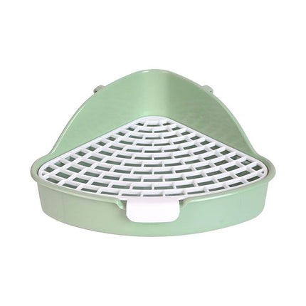 Rabbit Litter Box And Small Animals Pet Toilet Pee Pad Supplies Potty Rabbit - Aimall