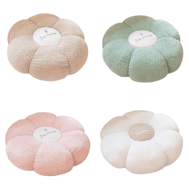 Pumpkin Floor Cushion Thickened Tatami Window Seat Pad Bedroom Backrest Pillow