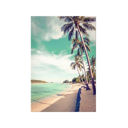 Living Room Wall Art Decorative Painting Beach Seaside Travelling Landscape