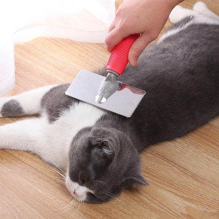 S Size Hair Shedding Grooming Trimmer Comb Brush Slicker Undercoat Rake Pet Dog Cat - Aimall