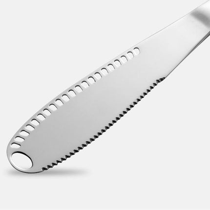 Sandwich Spreader Butter Knife Scraper Cheese Slicer Stainless Steel Spatula - Aimall