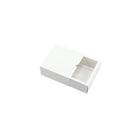 100PCS DIY Paper Box Drawer Type Jewelry Packing Box Tea Gift Cosmetics White - Aimall