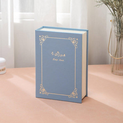 Creative PU Leather Jewelry Box Book Earrings Rings Necklace Organizer Holder