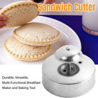 Stainless Steel Sandwich Cutter Bread Press Mold for Sandwiches and Baking Molds