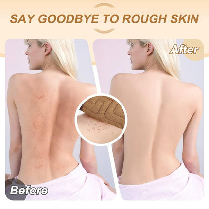 3PCS Long Strip Back Towel Exfoliating Shower Scrub Body Wash Cloth Bath Strap