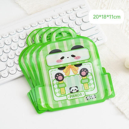 25pcs Cute Candy Ziplock Bags Snacks Biscuits Food Storage Cartoon Gift Bags