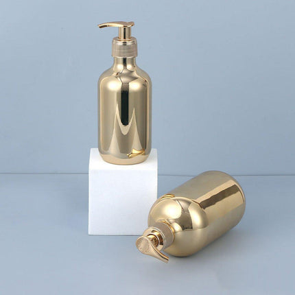 300/500ml Shampoo Bottle Body Wash Bottle Refillable Travel Container Colourful