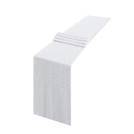 Sequin Table Runner Square Decorative Hotel Tablecloth for Wedding Party Decor