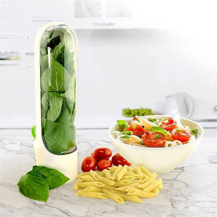 2pcs Fresh Box Vegetable Crisper Fridge Storage Container for Kitchen Use