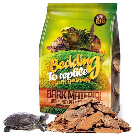 Reptile Bedding Substrate for Lizard Snake Tortoise Natural Bark Material
