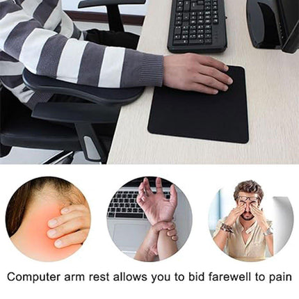 180 Degree Rotating Mouse Wrist Pad Small Anti-Fatigue Arm Rest Support for Desk