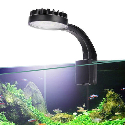 Small LED Fishbowl Aquarium Light Clip On Aquarium Plant Lighting Fish Tank Lamp