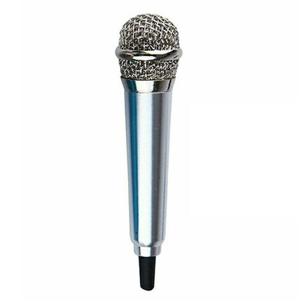 Mini Microphone Portable Vocal Instrument Mic for Mobile Phone Laptop Notebook - Aimall