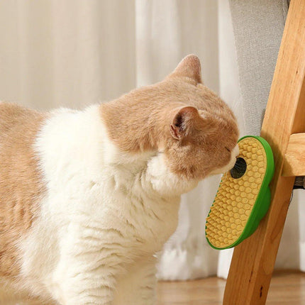 Cat Scrubber Toy for Cats Self Grooming Hair Removal Scratching Face Massage