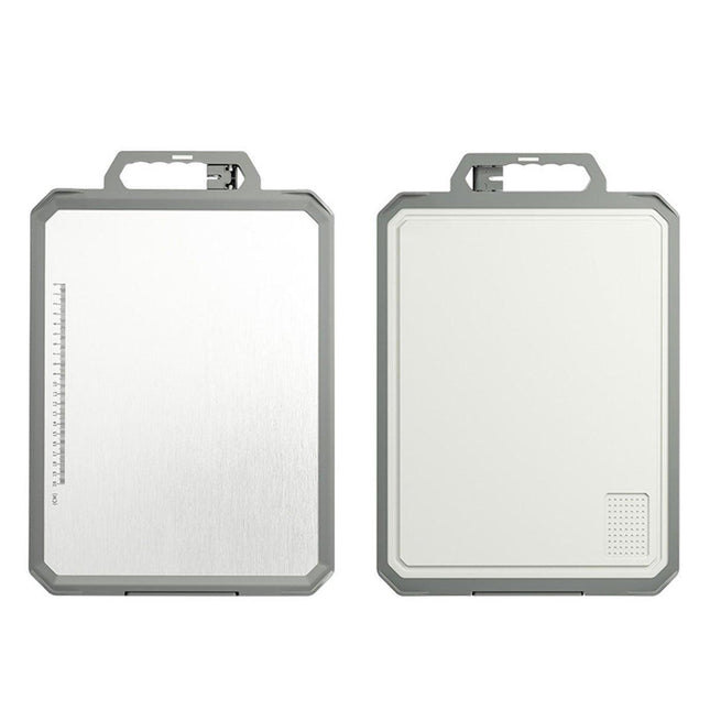 Stainless Steel Double Sided Cutting Board Thawing Board Household Kitchen Tool