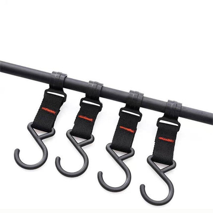 Outdoor Camping Hanging Rack Desktop Shelf Table Side Storage Camping Organizer