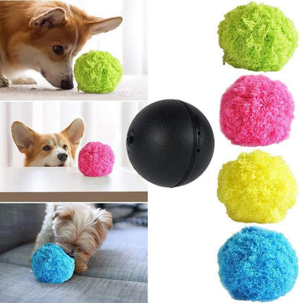 Automatic Magic Roller Ball Toy for Dogs Cats Pet Active Electric Rolling Toys - Aimall