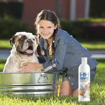 Lavender Scent Pet Shampoo for Cats and Dogs Long-Lasting Fragrance Bath Supplies