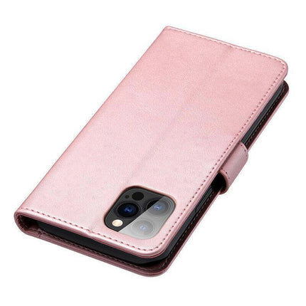 Rose Gold Wallet Leather Flip Case Cover For iPhone 7 8 6 6S Plus X 11 12 13 Pro XS Max XR - Aimall