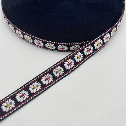 45M Border braid woven ribbon decorative ribbon fabricfor Decoration Home 3style - Aimall