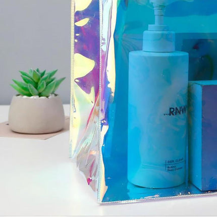 Clear PVC Tote Bag Transparent Laser Jelly Bag Plastic TPU Handbag for Women