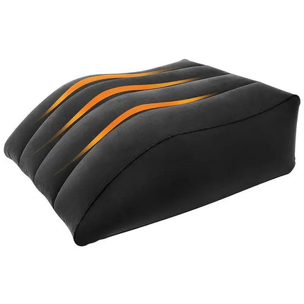 Inflatable PVC Leg Pillow Wedge Triangle Foot Cushion Flocking