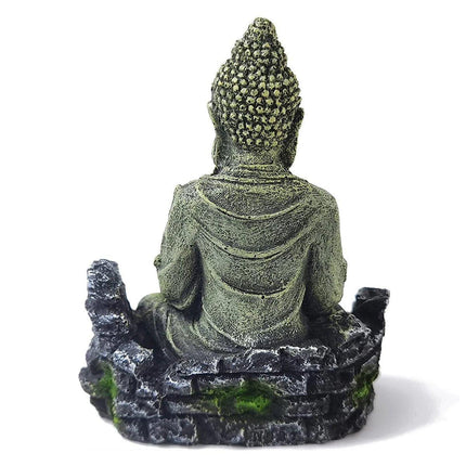 Easter Island Aquarium Ornaments Roman Antique Resin Statue Reptile Decoration