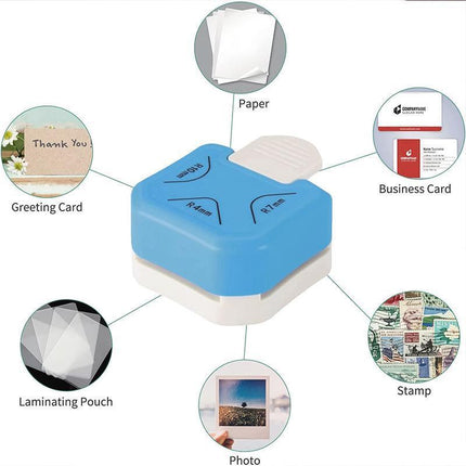 Corner Rounder Craft Paper Punch Hole Punch 4mm 7mm 10mm Scrapbooking Cutter - Aimall