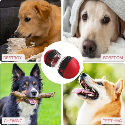 Slow Feeder Dog Toy Rolling Food Ball Funnel Pet Training Interactive Treat Toy