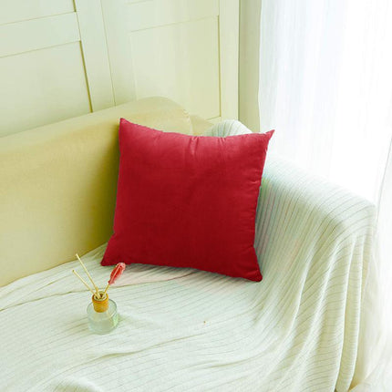 50cm*50cm Multicoloured Plain Solid Colour Cushion Cover Decorative Pillow Case - Aimall