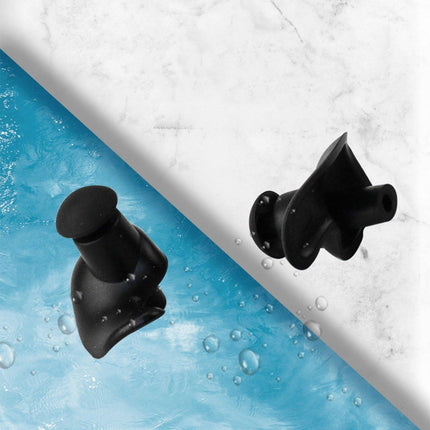 Waterproof Silicone Swimming Earplug Set Soundproof Earplugs with Nose Clip
