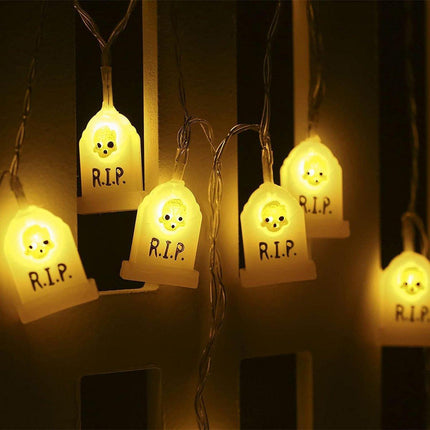 Colourful Halloween LED String Lights for Indoor Outdoor Home Party Decoration