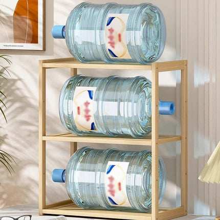 3 Tier Desktop Shelf Organiser Office Storage Rack Space Saving Desk Stand