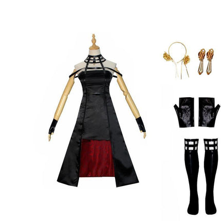 Anime SPY×FAMILY Yor Forger Cosplay Costume Womens Sexy Dress Halloween Outfits - Aimall