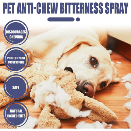 Pet Anti Chew Spray Dogs Stop Biting Furniture Sofa Legs Protection Bitter Spray