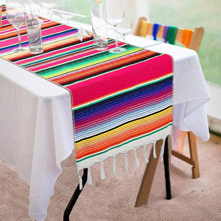 Woven Blanket Tassel Party Tablecloth Home Decoration Table Flags Cover Cloth