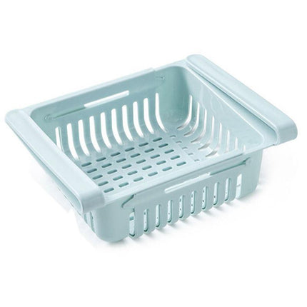4pcs Fridge Storage Basket Organiser Egg Storage Rack Refrigerator Shelf Bins