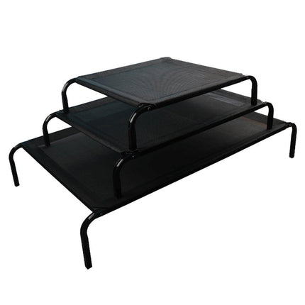 Heavy Duty Pet Raised Bed Elevated Trampoline Hammock Cat Dog Raised Deluxe