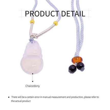 New Chinese Style Gourd Pendant Necklace Safe Buckle Fashion Jewelry Gift